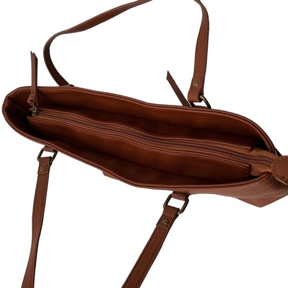 Elliott Lucca Brown Shoulder Bag Purse - Picture 4 of 8